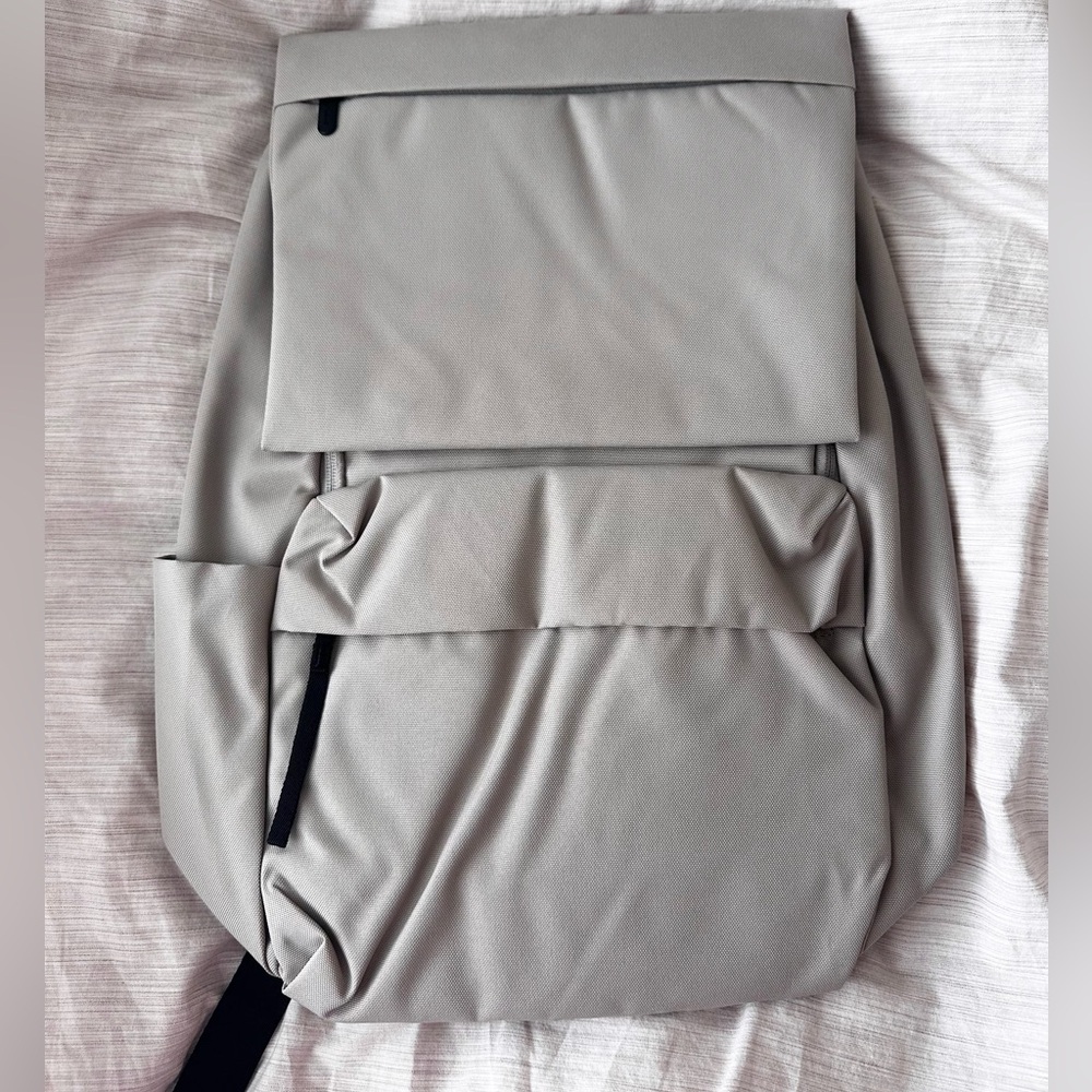 Everlane The ReNew 15" Transit Backpack Warm Quartz NWT